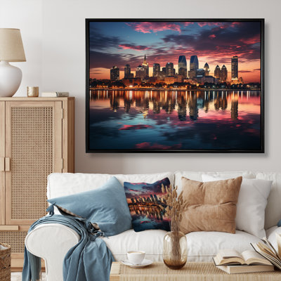 " Detroit Beautiful Cityscape In Futur I "