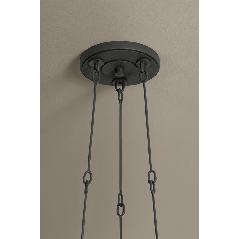 Troy Lighting Arturo 30 inch wide 3 Light Chandelier in Textured Bronze W/ Hl