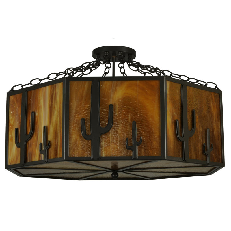 Hillier 8 - Light Semi Flush Mount