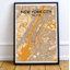 New York City City Map - No Frame Print-360012377