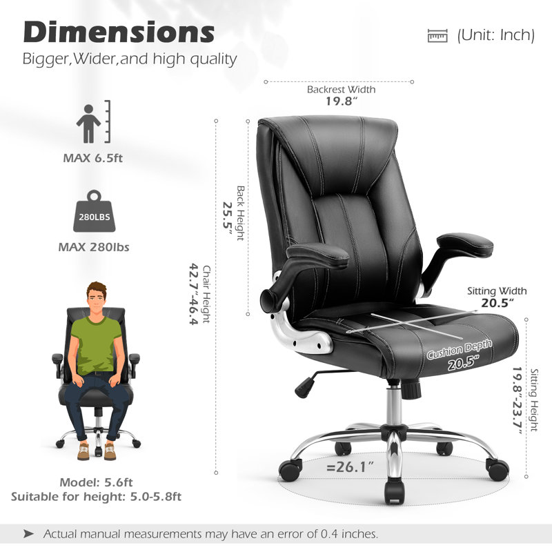 Fauteuil de direction, Noir