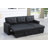 Upholstered Pull Out Sectional Sofa With Chaise