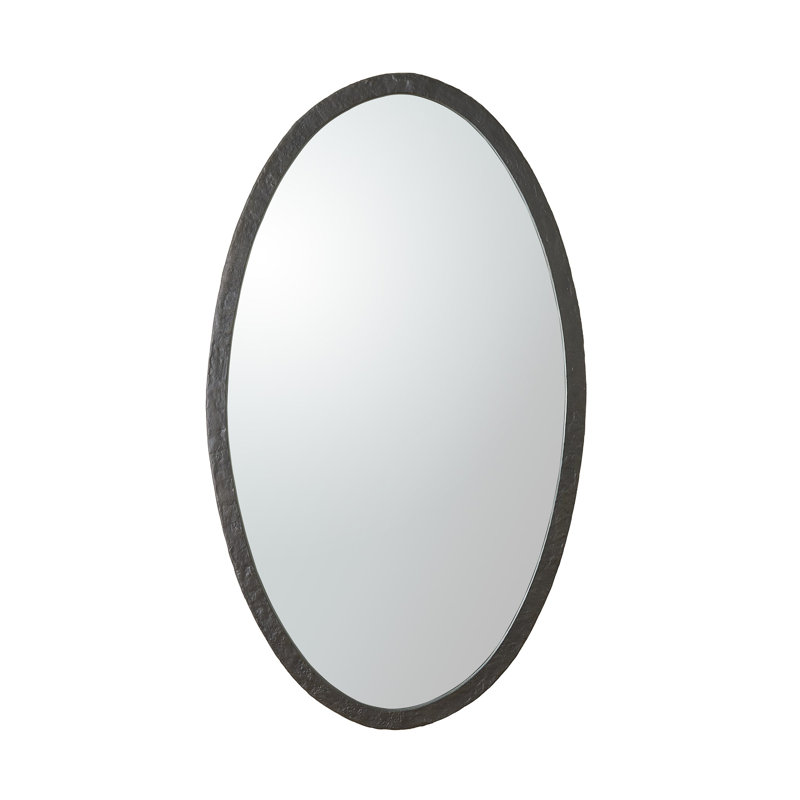 Oval Metal Mirror