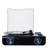 Beacon 5-in-1 Turntable System with Record Player, Bluetooth, FM Radio, Built-in Stereo Speakers & LED Accent Lighting