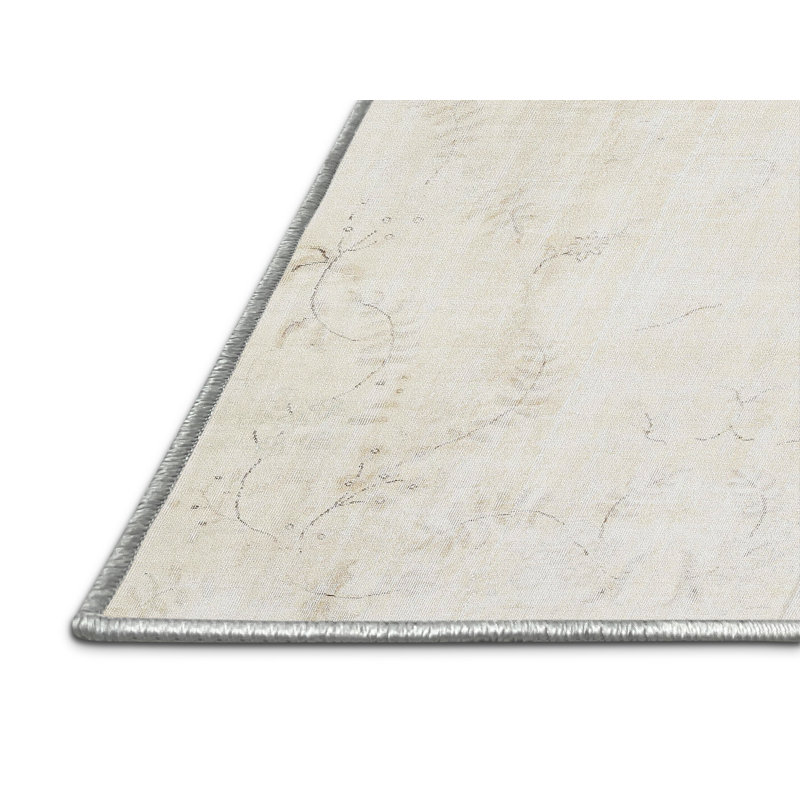 Tapis 100% traditionnel lavable à la machine 3853, Rectangle 5 pi x 7 pi