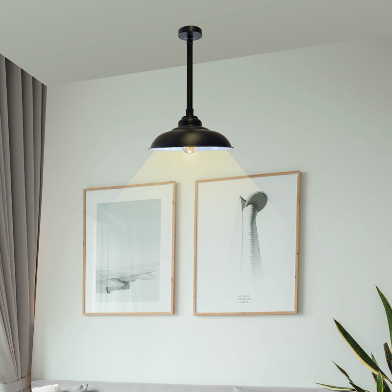 Asuka 1 - Light Black Dome Pendant