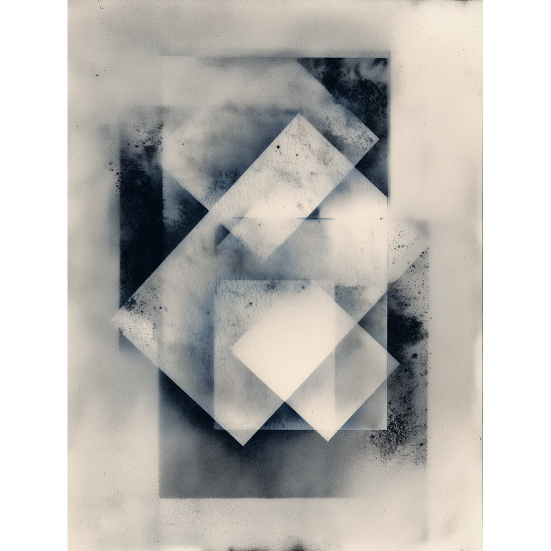 Interlude in Grey, 30" H x 40" W