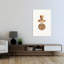 «Rustic Flower Stamp», impression d'art rustique traditionnel-129898519