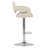 Swivel Upholstered Adjustable Height Counter Stool-766676962