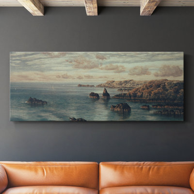 Série paysage - Mxxxv - Toile tendue avec châssis - Prêt à accrocher