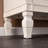Tropman Antique White Double-Door Accent Cabinet
