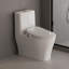 Siège et couvercle de toilette allongés
