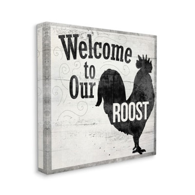 « welcome to the pelican farm rustique gray word design » par le samedi soir, reproduction d’art sur image