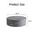 Modern Round Drum Coffee Table, Fully Assembled-537876885-540716809