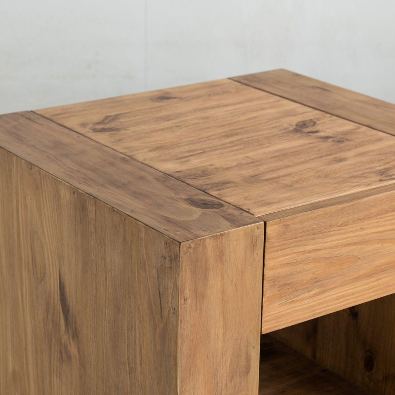 Table d'appoint Elegant Finish Oak