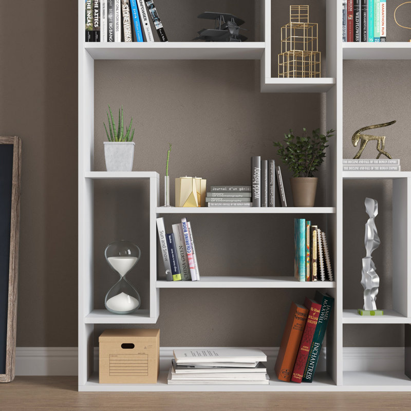 Timaeus Bookcase, White