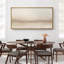 Grande impression sur toile encadrée, impression de paysage abstrait beige pour décor neutre moderne-119329028-119329023