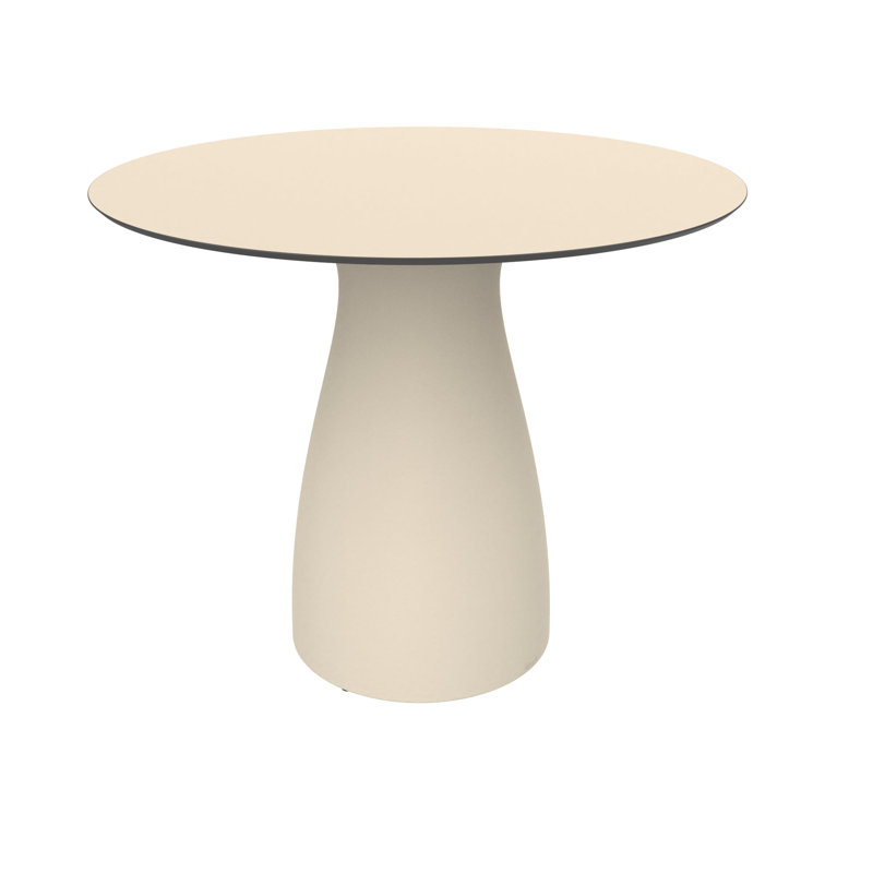 Baobab Round Dining Table, Ivory, 29.13'' H X 35.43'' D X 35.43'' W