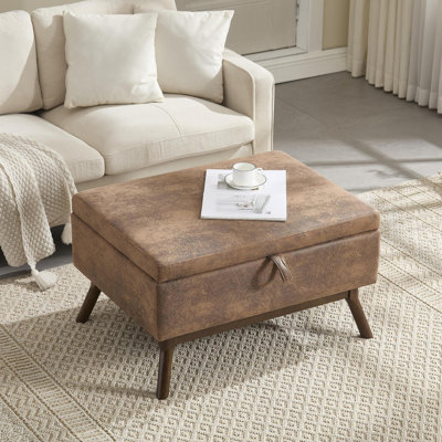 Banc de rangement Mid-Century