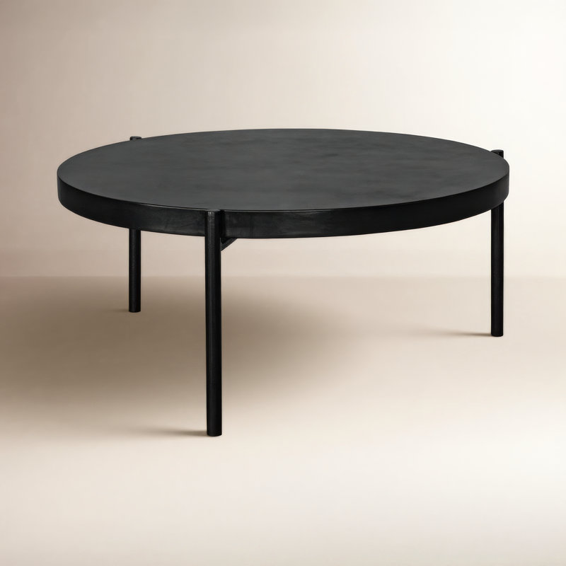 Ebbe 3 Legs Coffee Table, Black