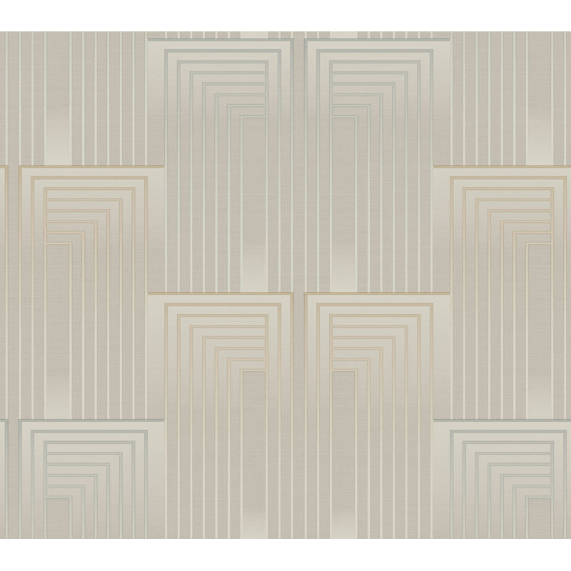 Papier peint auto-adhésif Vanish, Taupe / perle