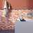 Natural 11.82 in. x 12.01 in. Interlocking Glossy Glass Mosaic Tile-60816656