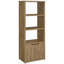 , Mango - look, 3 tablettes, tour média, tablettes horizontales, livres, armoire à deux portes, mangue Odds and Ends, art, rangement