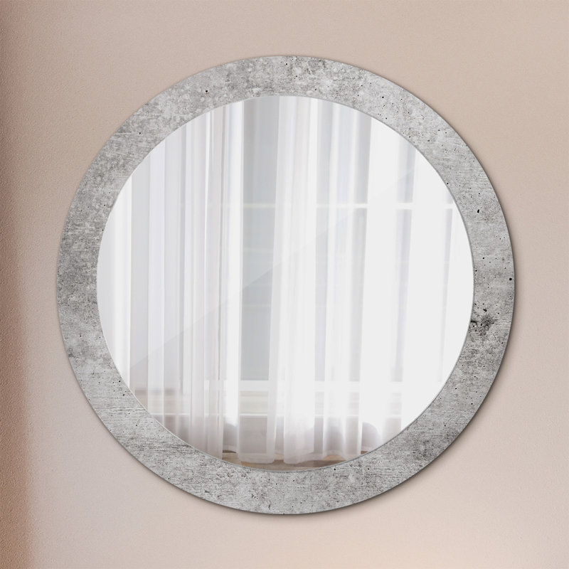 Huldar Glass Flat Wall Mirror