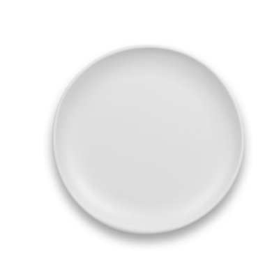 Laya Matte Coupe Melamine Salad Plate