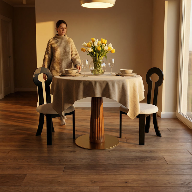 Ensemble de table de salle à manger, Noir