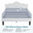 Full Size Bed Frame with Adjustable Headboard, Upholstered Platform Bed, Mattress Foundation, No Box Spring Needed-578928859-662846389