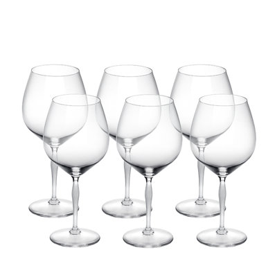 100 Points Handmade Crystal Red Wine Glass