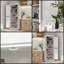 72.5" White Freestanding Pantry Cabinet - 4 Doors, Adjustable Shelves, Kitchen & Dining Storage Cupboard