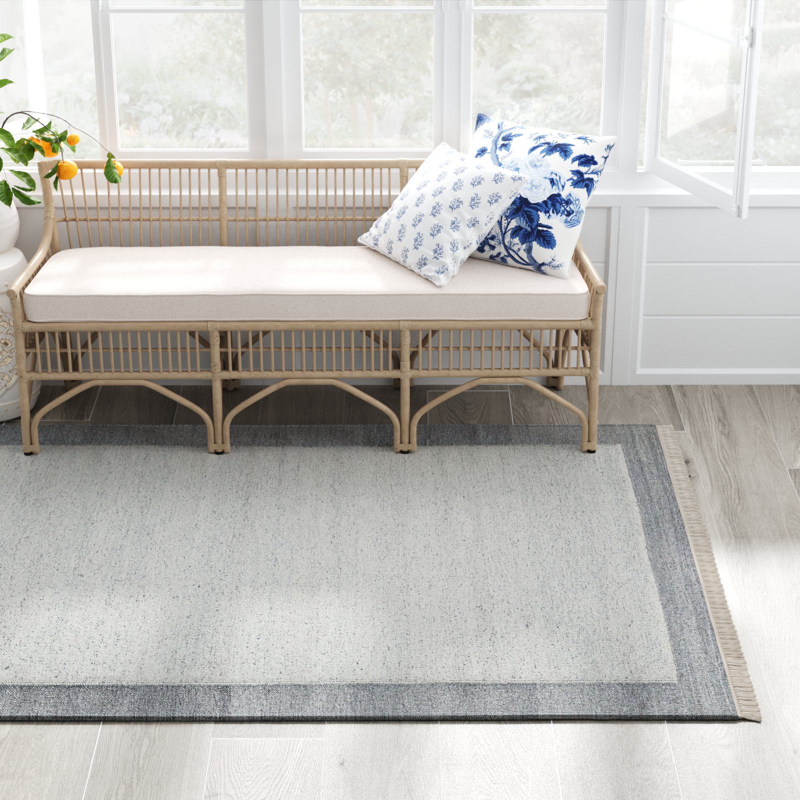 Kaylee Flatweave Rug, Rectangle 7'9" x 9'9"