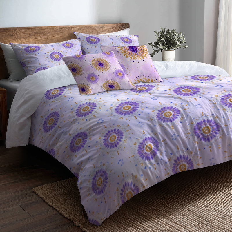 Ensemble de literie 5 pièces Modern, Housse de couette grand + 4 pièces supplémentair
