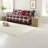 Comfortable Microfiber Plaid Bedding Sets, Rustic Style For Guest Room