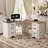 59" L-Shaped Home Office Desk With File Drawer & Built-In Charging Station-309891178