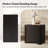 Satine 26''W Modern 2-Drawer Fluted Nightstand with Power Outlet-1834014153
