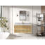 Ensemble de meuble-lavabo simple 48 po avec plateau en quartz Nedjalko