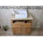 Deforest 750mm Single Bathroom Vanity with Vessel Ceramic Basin
