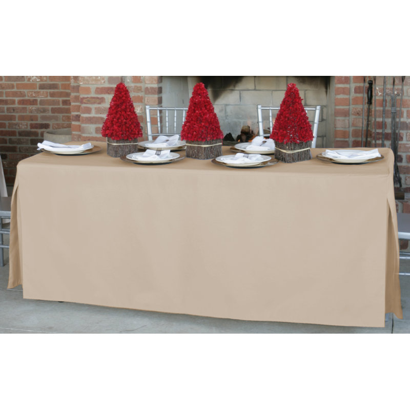 Tablevogue Table Cover, Natural, 96" L x 30" D