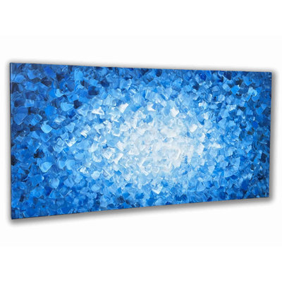Art abstrait sur toile, "Aquatic Reflections"