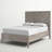 Tristian Solid Wood Platform Bed-958332089