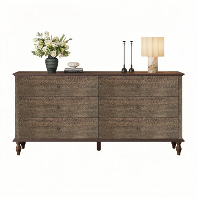 6-Drawer Double Dresser