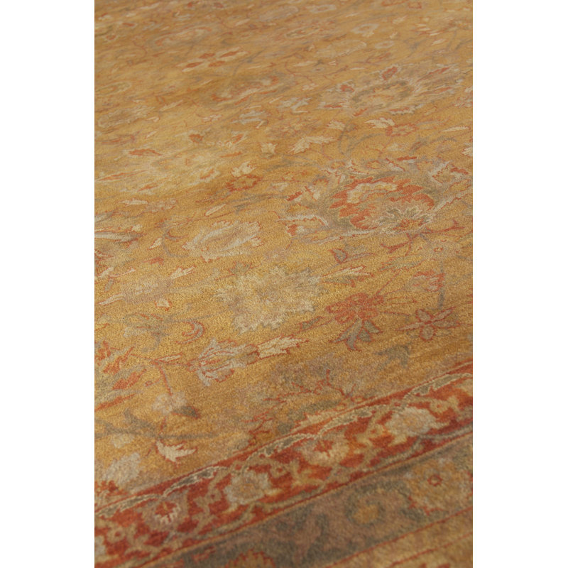 Super Mashad Wool Oriental Area Rug, Runner 2'6" x 10'