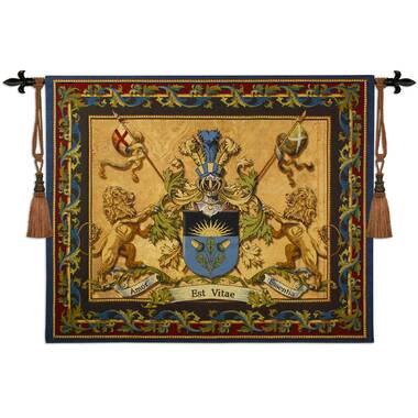 Armes Of Kings, 39 x 63, Woven Tapestry Decor