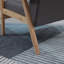 Accent Chair Wood Frame With Thick Linen Cushions Wide Seat Armchair Home Furniture Bedroom Office-1327378319