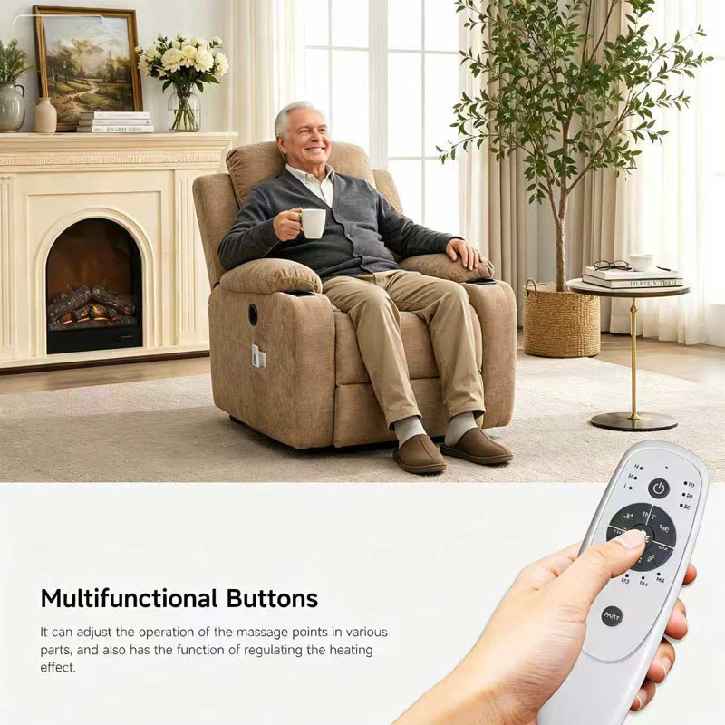 Fauteuil inclinable électrique Aura