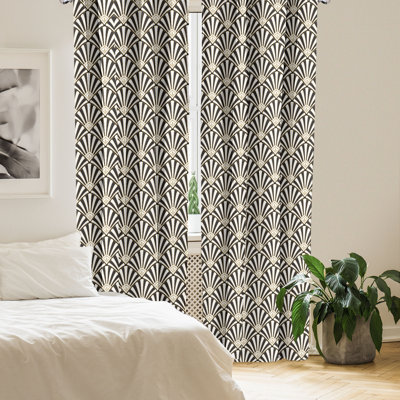 Danield Semi Sheer Curtain Pair