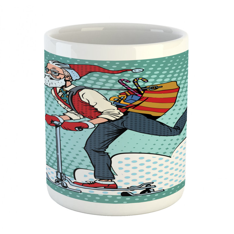 Grande tasse à café éléphants